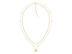 Tommy Hilfiger Pozlacený dvojitý náhrdelník Layered 2781010