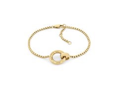 Tommy Hilfiger Pozlacený ocelový náramek pro ženy Circles 2780947