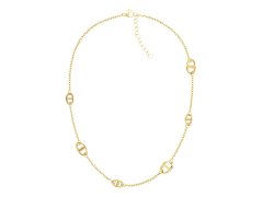 Tommy Hilfiger Slušivý pozlacený náhrdelník Marina 2781022