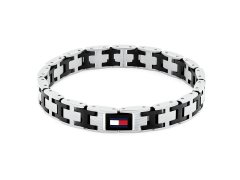 Tommy Hilfiger Stylový ocelový náramek pro muže H-Link 2790684