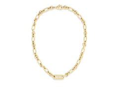 Tommy Hilfiger Nadčasový pozlacený náhrdelník New Mellie 2780973