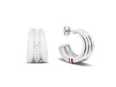 Tommy Hilfiger Výrazné kruhové náušnice z oceli 2781070