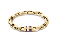 Tommy Hilfiger Výrazný pozlacený náramek Men`s Chain 2790752