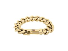 Tommy Hilfiger Výrazný pozlacený náramek z oceli Wild 2790638