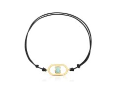 Tous Černý nylonový náramek s&nbsp;amazonitem Camille 1004561200