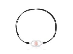 Tous Černý nylonový náramek s&nbsp;křemenem Camille 1004561000