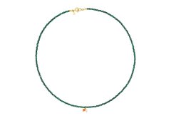 Tous Korálkový malachitový náhrdelník Camille 1003730800