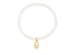 Tous Perlový náramek s&nbsp;pozlaceným přívěskem Camille 1004561300