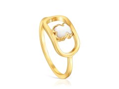 Tous Pozlacený dámský prsten s&nbsp;perletí Camille 10045618 54 mm