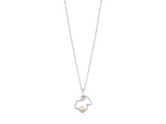 Tous Půvabný stříbrný náhrdelník s perlou New Silueta 1000090700 (řetízek, přívěsek)