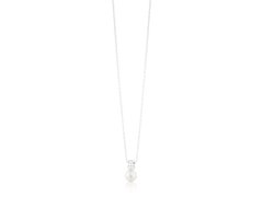 Tous Stříbrný náhrdelník s pravou perlou a medvídkem 214832500 (řetízek, přívěsek)