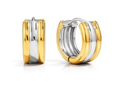 Troli Kruhové bicolor náušnice z&nbsp;oceli VJDE0306081-PS