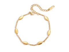 Troli Moderní pozlacený náramek VJDB0107005