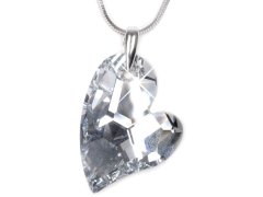Levien Romantický náhrdelník Heart D2Y Crystal