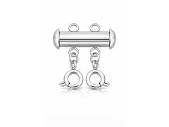 Troli Ocelová oddělovací spona na 2 řetízky a&nbsp;náramky