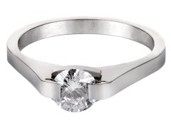 Troli Ocelový prsten s krystalem KRS-088 54 mm