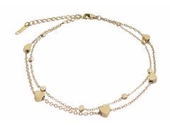 Troli Pozlacený nákotník z&nbsp;oceli Heart Gold