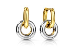 Troli Půvabné bicolor náušnice 2v1 VJDE0108012-PS