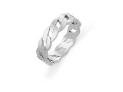 Troli Stylový ocelový prsten 54 mm