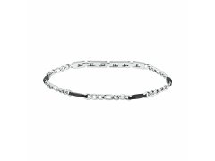 Trussardi Bicolor ocelový náramek pro muže T-Steel TJAXV40