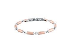 Trussardi Bicolor pánský náramek z oceli T-Steel TJAXV62