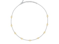 Trussardi Fashion ocelový bicolor náhrdelník pro ženy T-Design TJAXA11