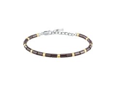 Trussardi Keramický korálkový náramek pro muže T-Ceramic TJAXE05