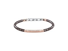 Trussardi Hnědý keramický náramek pro muže T-Ceramic TJAXE02