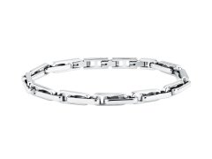 Trussardi Ocelový pánský náramek T-Steel TJAXV53