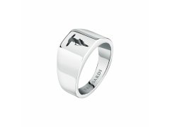 Trussardi Pánský fashion ocelový prsten T-Steel TJAXV450 61 mm