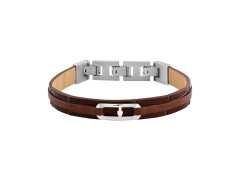 Trussardi Pánský kožený náramek T-Leather TJAXZ26