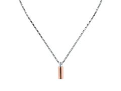 Trussardi Pánský bicolor náhrdelník z oceli Venezia T-Steel TJAXV59