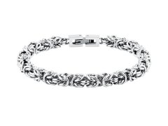 Trussardi Výrazný pánský náramek z&nbsp;oceli T-Steel TJAXV55