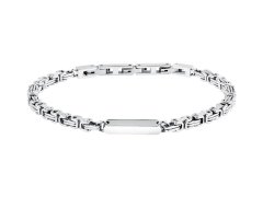 Trussardi Výrazný pánský náramek z&nbsp;oceli T-Steel TJAXV56