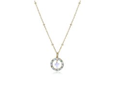 Viceroy Módní pozlacený náhrdelník se zirkony Sweet 15118C100-39