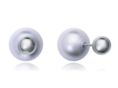 Viceroy Půvabné kuličkové náušnice se syntetickou perlou Air 14202E01000