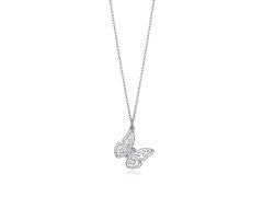 Viceroy Půvabný stříbrný náhrdelník motýl 61071C000-00
