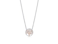 Viceroy Stříbrný bicolor náhrdelník Strom života Elegant 85028C100-30