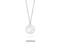 Viceroy Stříbrný náhrdelník znamení Blíženci Horoscopo 61014C000-38G