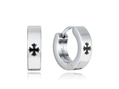 Viceroy Stylové kruhové náušnice z&nbsp;oceli Beat 14142E01000