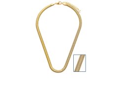Viceroy Výrazný pozlacený náhrdelník z oceli Chic 1372C01012