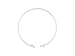 Victoria Cruz Pevný stříbrný náhrdelník s&nbsp;perlami Sera A5557-00HG