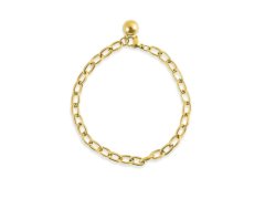 Victoria Walls Nadčasový pozlacený náramek Elaris Gold VWB260607G