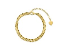 Victoria Walls Stylový pozlacený náramek Elarisse Gold VWB260668G