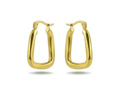 Victoria Walls Oválné pozlacené náušnice Zyrelia Gold VWE260595G