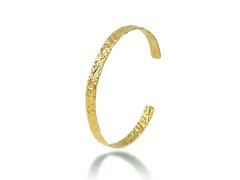 Victoria Walls Pevný pozlacený náramek Velmira Gold VWB260663G