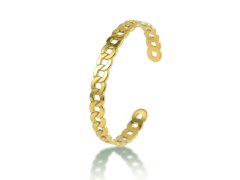 Victoria Walls Pevný pozlacený náramek Zarelle Gold VWB260664G