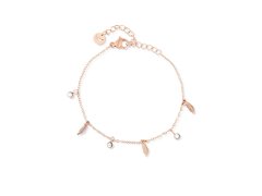 Vuch Dámský náramek s&nbsp;přívěsky Selvera Rose Gold