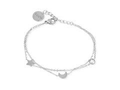 Vuch Módní ocelový náramek Infinity Silver