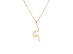 Vuch Náhrdelník s&nbsp;přívěskem hada Vireya Rose Gold
